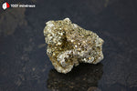 Pyrite brute du Pérou (cristaux dodécaédriques et cavité cristallisée) - 98 g / AW107 - Vignette | 1001 minéraux