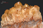 Citrine cristallisée - Brésil - minéraux à cristaux 7,9 cm / 390g / BA100 - Vignette | 1001 minéraux