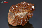 Endlichite ou Vanadinite à grands cristaux - Maroc - minéraux à cristaux 7 cm / 287g / BA245 - Vignette | 1001 minéraux