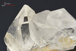 Quartz translucide - France - minéraux à cristaux 6,3 cm / 118g / BA31 - Vignette | 1001 minéraux