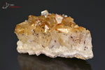 Citrine cristallisée - Brésil - minéraux à cristaux 8,4 cm / 254g / BA97 - Vignette | 1001 minéraux