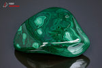 Malachite polie forme libre de la République Démocratique du Congo - 212 g / BC924 - Vignette | 1001 minéraux