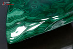 Malachite polie forme libre de la République Démocratique du Congo - 212 g / BC924 - Vignette | 1001 minéraux