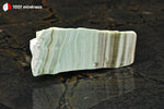 Aragonite verte d'Espagne (plaque polie) - 70 g / BD226 - Vignette | 1001 minéraux