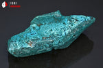 Chrysocolle bleue - R.D. Congo - minéraux bruts 6,4 cm / 25 g / BE401 - Vignette | 1001 minéraux