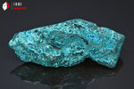 Chrysocolle bleue - R.D. Congo - minéraux bruts 6,4 cm / 25 g / BE401 - Vignette | 1001 minéraux
