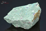Fuchsite à rubis - Inde - minéraux bruts 8,6 cm / 370g / BE752 - Vignette | 1001 minéraux