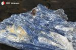 Kyanite bleue sur Quartz translucide du Brésil - 148 g / BE925 - Vignette | 1001 minéraux