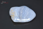 Agate Blue Lace de Namibie polie (forme aplatie) - 21 g / BF499 - Vignette | 1001 minéraux