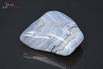 Agate Blue Lace de Namibie polie (forme plate) - 29 g / BF501 - Vignette | 1001 minéraux