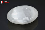 Sélénite polie en galet - Maroc - minéraux polis 6,4 cm / 97g / BK447 - Vignette | 1001 minéraux