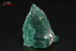 Fluorine verte - Madagascar - minéraux à cristaux 9,3 cm / 534g / BK560 - Vignette | 1001 minéraux