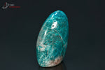 Apatite bleue forme libre polie - Madagascar - minéraux polis 8,6 cm / 380g / BK785 - Vignette | 1001 minéraux