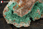 Malachite du Maroc (cavité cristallisation botryoïdale) - 103 g / BL91 - Vignette | 1001 minéraux
