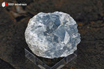 Célestine de Madagascar (cristallisée bleu-gris, sur socle) - 76 g / BL92 - Vignette | 1001 minéraux