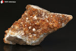 Grande druse de Citrine cristallisée - Brésil - minéraux à cristaux 21,6 cm / 3,23 kg / BM544 - Vignette | 1001 minéraux