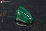 Malachite polie de la République Démocratique du Congo (pierre roulée) - 23 g / BM643 - Vignette | 1001 minéraux