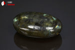 Galet poli de Labradorite - Madagascar - minéraux polis 5,7 cm / 72g / BM670 - Vignette | 1001 minéraux