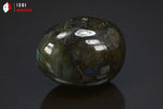 Galet poli de Labradorite - Madagascar - minéraux polis 4,7 cm / 76g / BM671 - Vignette | 1001 minéraux