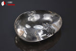 Galet poli de Cristal de roche - Madagascar - minéraux polis 6,3 cm / 105g / BN207 - Vignette | 1001 minéraux