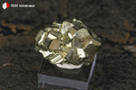 Pyrite cristallisée du Pérou (agglomérat de pyritoèdres 4-10 mm) - 31 g / BN912 - Vignette | 1001 minéraux