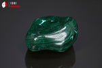 Malachite forme libre polie de R.D. Congo - 5,3 cm - 122g / BP75 - Vignette | 1001 minéraux
