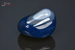 Agate teintée bleue polie - Brésil - pierres polies - 3,7 cm / 28g / BM50 - Vignette | 1001 minéraux