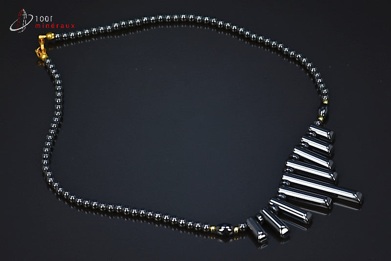 Collier en hématite