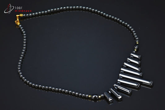 Collier en hématite