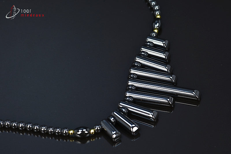 Collier en hématite