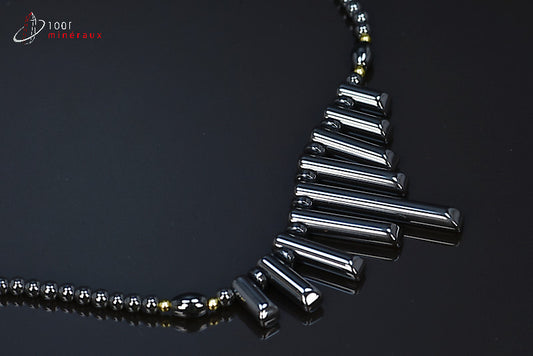 Collier en hématite