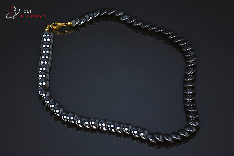 Collier en hématite