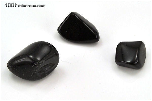 Lot de 3 larmes d'apahe polies des États-Unis