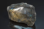 Labradorite 1 face polie - Madagascar - minéraux polis 7.5 cm / 189g / AJ140 - Vignette | 1001 minéraux