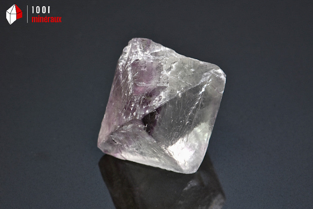 Minéral cristallisé de fluorine verte octaédrique de Chine