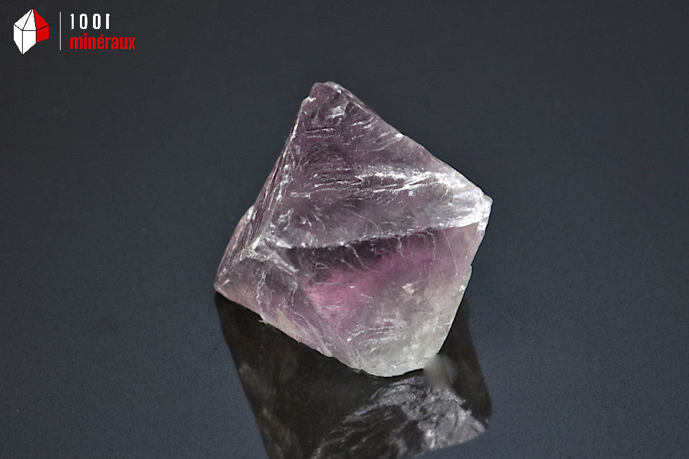 Minéral cristallisé de fluorine verte octaédrique de Chine