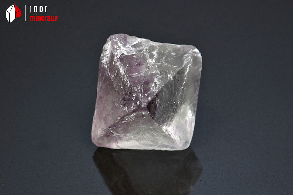 Minéral cristallisé de fluorine verte octaédrique de Chine