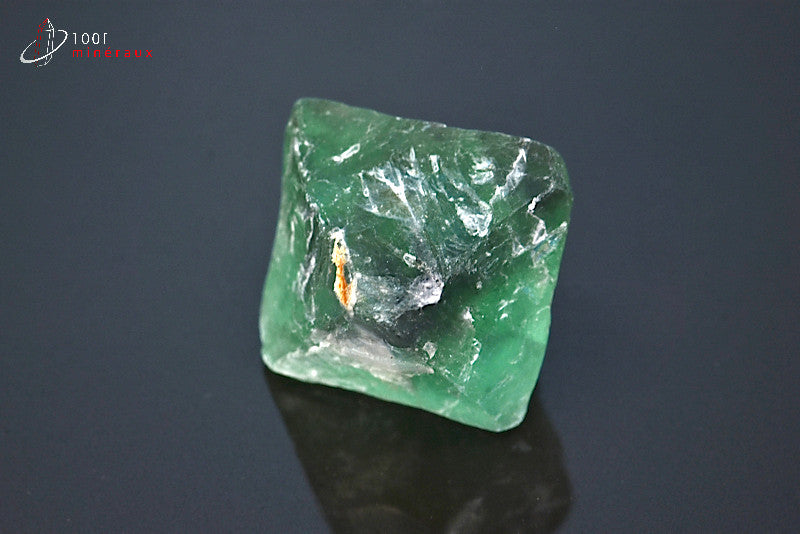 Minéral cristallisé de fluorine verte octaédrique de Chine