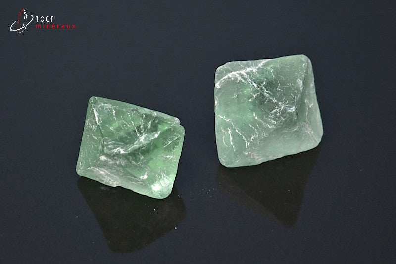 Lot minéral cristallisé de fluorine de Chine