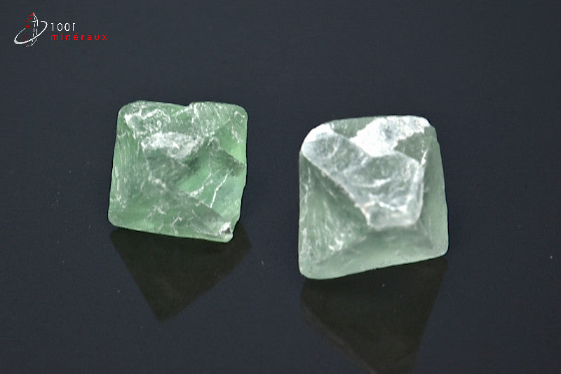 Lot minéral cristallisé de fluorine de Chine