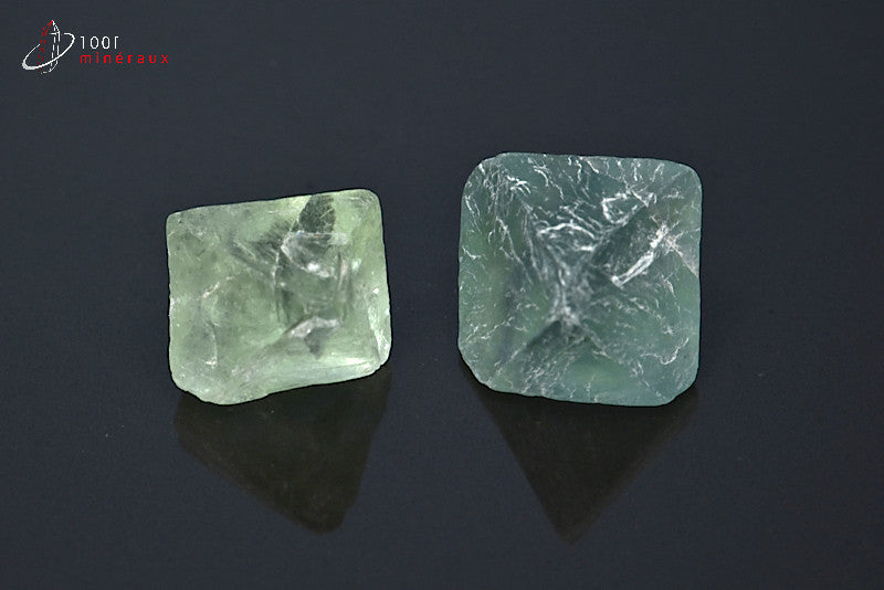 Lot minéral cristallisé de fluorine de Chine