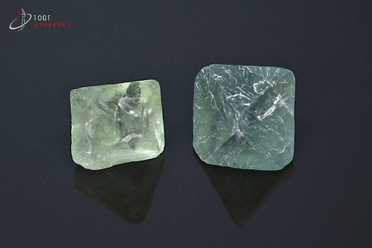 Lot minéral cristallisé de fluorine de Chine