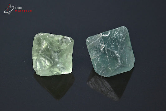 Lot minéral cristallisé de fluorine de Chine