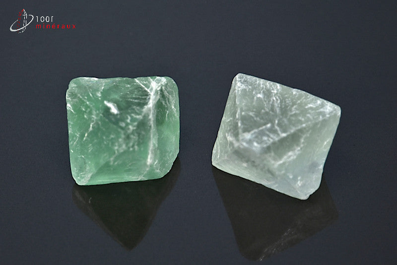 Lot minéral cristallisé de fluorine de Chine