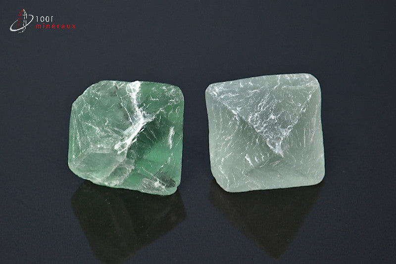 Lot minéral cristallisé de fluorine de Chine