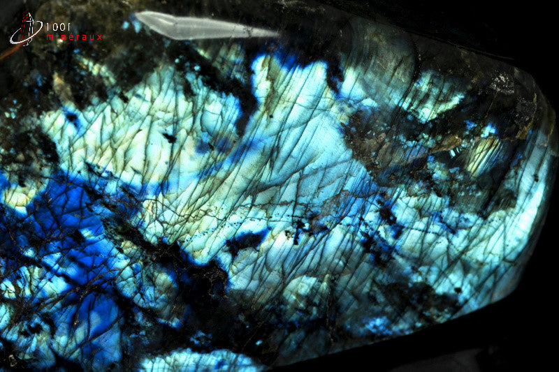 Minéral poli de labradorite de Madagascar