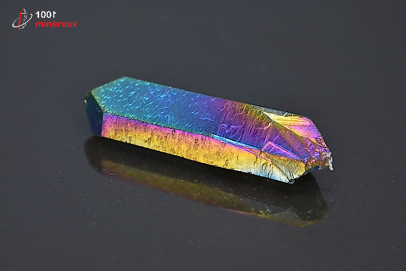 Minéral cristallisé de quartz titane des Etats-Unis