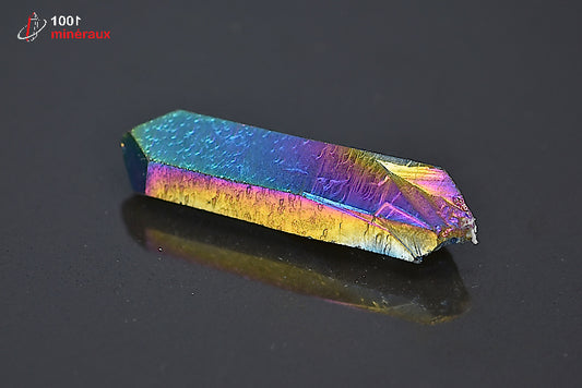 Minéral cristallisé de quartz titane des Etats-Unis