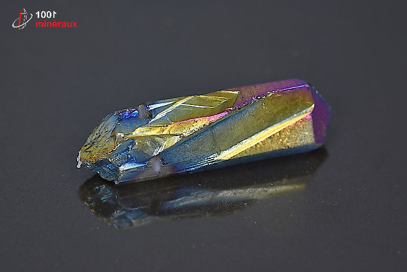 Minéral cristallisé de quartz titane des Etats-Unis