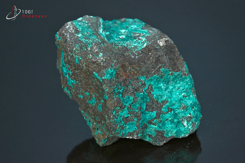 Minéral brut de chrysocolle du Pérou